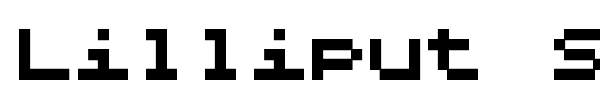 Lilliput Steps font preview